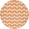 Surya Fallon FAL-1081 Tangerine Area Rug by Jill Rosenwald 8' Round