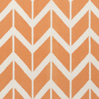 Surya Fallon FAL-1081 Tangerine Hand Woven Area Rug by Jill Rosenwald Sample Swatch