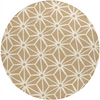 Surya Fallon FAL-1084 Tan Area Rug by Jill Rosenwald 8' Round