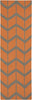 Surya Fallon FAL-1089 Burnt Orange Area Rug by Jill Rosenwald 2'6'' x 8' Runner