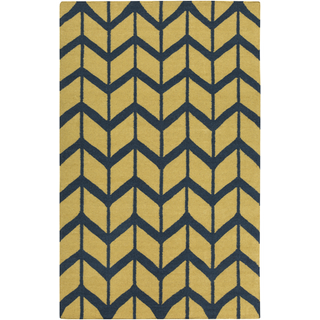 Surya Fallon FAL-1090 Gold Area Rug by Jill Rosenwald 5' x 8'