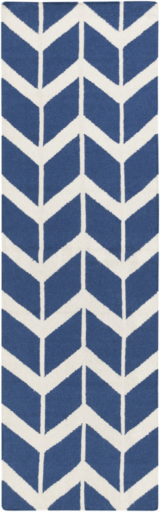 Surya Fallon FAL-1093 Cobalt Area Rug by Jill Rosenwald 2'6'' x 8' Runner