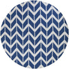 Surya Fallon FAL-1093 Cobalt Area Rug by Jill Rosenwald 8' Round