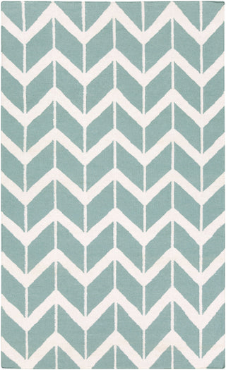 Surya Fallon FAL-1094 Teal Area Rug by Jill Rosenwald 5' x 8'