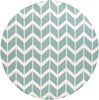 Surya Fallon FAL-1094 Teal Area Rug by Jill Rosenwald 8' Round