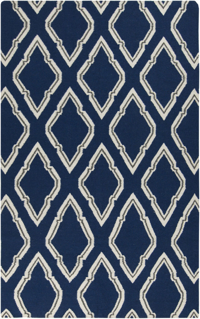 Surya Fallon FAL-1095 Cobalt Area Rug by Jill Rosenwald 5' x 8'