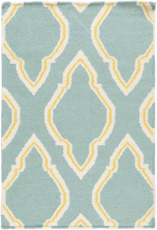 Surya Fallon FAL-1097 Teal Area Rug by Jill Rosenwald 2' x 3'