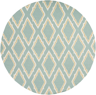 Surya Fallon FAL-1097 Teal Area Rug by Jill Rosenwald 8' Round