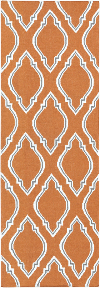 Surya Fallon FAL-1098 Burnt Orange Area Rug by Jill Rosenwald 2'6'' x 8' Runner