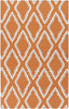 Surya Fallon FAL-1098 Burnt Orange Area Rug by Jill Rosenwald 5' x 8'