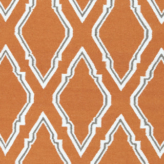 Surya Fallon FAL-1098 Burnt Orange Hand Woven Area Rug by Jill Rosenwald Sample Swatch