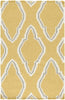 Surya Fallon FAL-1099 Gold Area Rug by Jill Rosenwald 2' x 3'