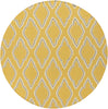 Surya Fallon FAL-1099 Gold Area Rug by Jill Rosenwald 8' Round
