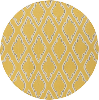 Surya Fallon FAL-1099 Gold Area Rug by Jill Rosenwald 8' Round