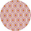 Surya Fallon FAL-1100 Burnt Orange Area Rug by Jill Rosenwald 8' Round