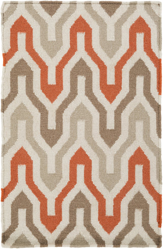 Surya Fallon FAL-1103 Tangerine Area Rug by Jill Rosenwald 2' x 3'