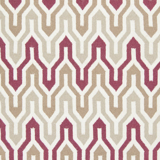 Surya Fallon FAL-1104 Burgundy Hand Woven Area Rug by Jill Rosenwald Sample Swatch