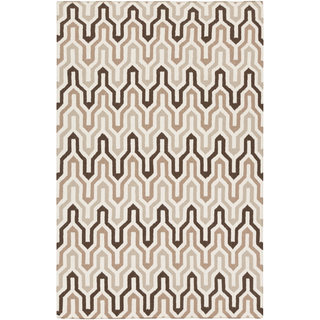 Surya Fallon FAL-1106 Chocolate Area Rug by Jill Rosenwald 5' x 8'