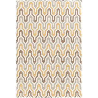 Surya Fallon FAL-1108 Gold Area Rug by Jill Rosenwald 5' x 8'