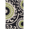 Surya Fallon FAL-1116 Forest Area Rug by Jill Rosenwald 5' x 8'