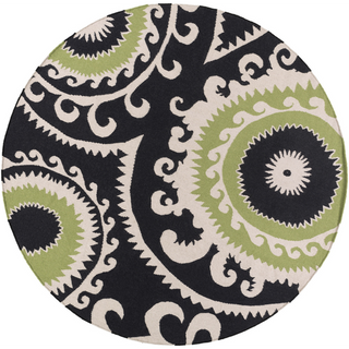 Surya Fallon FAL-1116 Forest Area Rug by Jill Rosenwald 8' Round