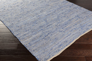 Surya Fanore FAN-3002 Cobalt Hand Loomed Area Rug 5x8 Corner