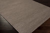 Surya Fargo FARGO-108 Taupe Hand Woven Area Rug 5x8 Corner