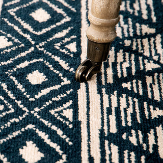 Orian Rugs Farmhouse Bamba Indigo Area Rug 