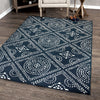 Orian Rugs Farmhouse Camille Catalina Blue Area Rug Lifestyle Image Feature