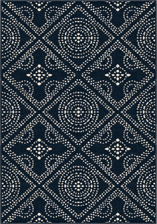 Orian Rugs Farmhouse Camille Catalina Blue Area Rug Main Image