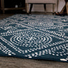 Orian Rugs Farmhouse Camille Catalina Blue Area Rug 