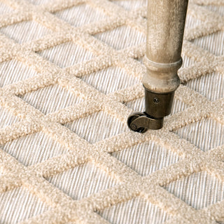 Orian Rugs Farmhouse Fusion Lattice Driftwood Area Rug 