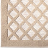 Orian Rugs Farmhouse Fusion Lattice Driftwood Area Rug Close up