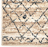 Orian Rugs Farmhouse Gabbeh Field Faded Driftwood Area Rug Close up