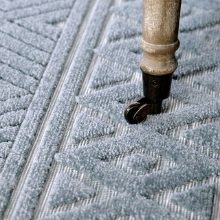 Orian Rugs Farmhouse Golden Valley Harbor Blue Area Rug 