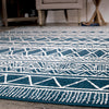 Orian Rugs Farmhouse Grand Turk Catalina Blue Area Rug 