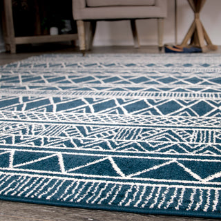 Orian Rugs Farmhouse Grand Turk Catalina Blue Area Rug 