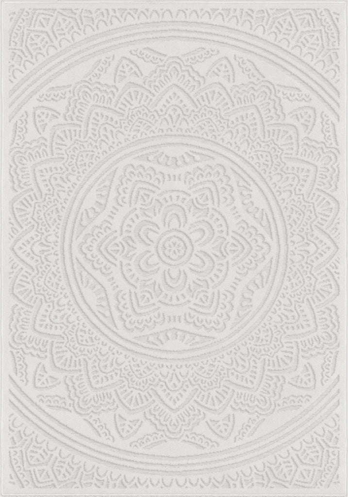 Orian Rugs Farmhouse Mandala Natural Area Rug main image