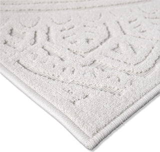 Orian Rugs Farmhouse Mandala Natural Area Rug Corner Image