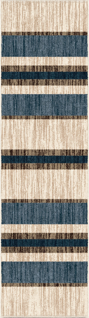 Orian Rugs Farmhouse Tourist Stripe Natural Area Rug main image