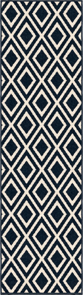 Orian Rugs Farmhouse Trellis Catalina Blue Area Rug main image