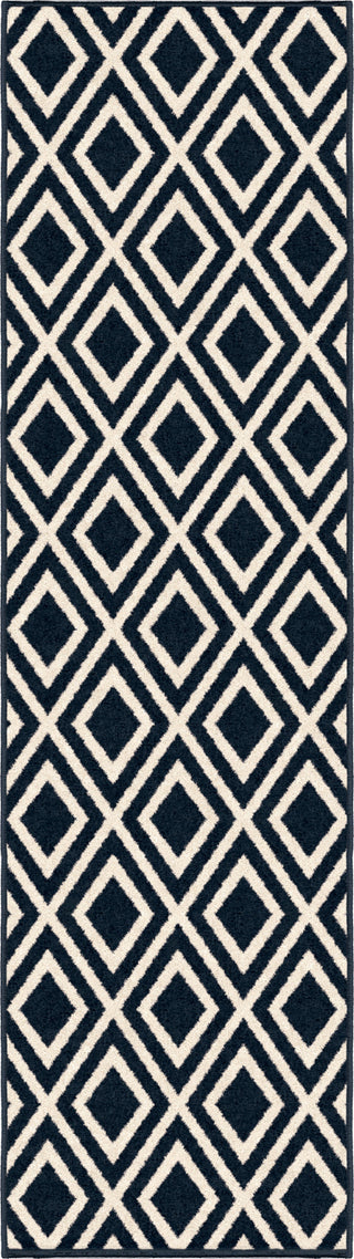 Orian Rugs Farmhouse Trellis Catalina Blue Area Rug main image