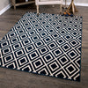 Orian Rugs Farmhouse Trellis Catalina Blue Area Rug Lifestyle Image Feature