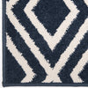 Orian Rugs Farmhouse Trellis Catalina Blue Area Rug Close up