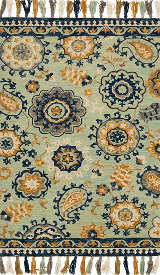 Loloi Farrah FH-01 Aqua/Multi Area Rug main image