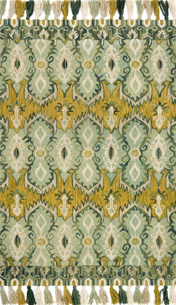 Loloi Farrah FH-03 Aqua/Lime Area Rug main image