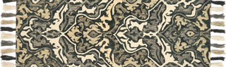 Loloi Farrah FH-04 Charcoal/Grey Area Rug Close up