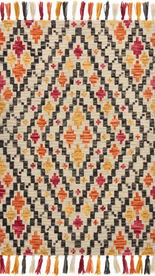 Loloi Farrah FH-05 Silver/Fiesta Area Rug main image