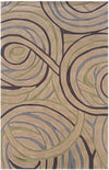 LR Resources Fashion 02503 Ivory Hand Tufted Area Rug 7'9'' X 9'9''