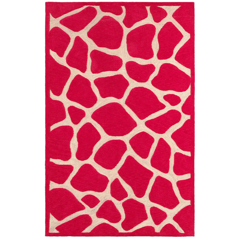 LR Home Fashion 02513 Pinks Area Rug